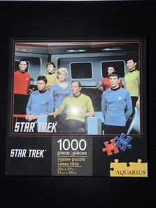 Star Trek 1000 Piece Jigsaw Puzzle by Aquarius 20" x 27" 63-129 NEW SEALED - Picture 1 of 1