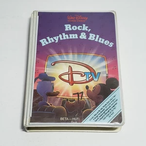Walt Disney Heimvideo: Rock Rhythm & Blues Beta Max Betamax HiFi Kombiversand - Bild 1 von 3