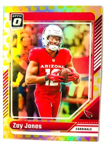 2024 Donruss Optic Zay Jones FLEX Emoji Card SP #/149 Cardinals! - Picture 1 of 3