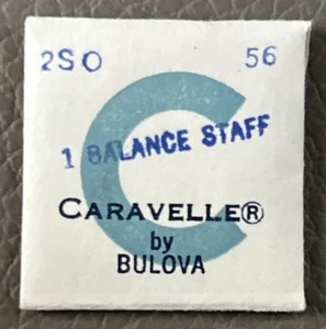 CARAVELLE By Bulova Balance Staff 2SO #56 Sealed NOS - Picture 1 of 2