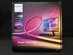 Philips Hue 929003498601 White and Color Lightstrip for 32"/34" PC New Open Box  - Picture 1 of 8