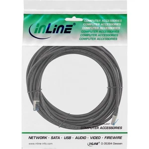 3x InLine Patchkabel, Cat.6A, S/FTP, PE outdoor, schwarz, 20m - Bild 1 von 1