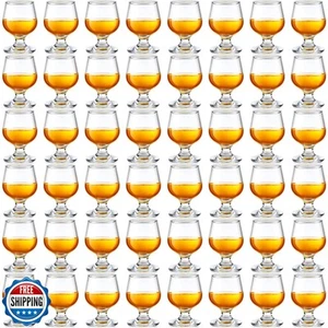 Qunclay 48 szt. Kieliszki do strzałów Słodki snajper koniaku Mały snajper brandy do smaku - Zdjęcie 1 z 5