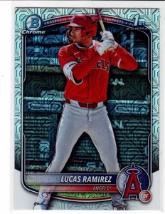 Lucas Ramirez LA Angels 2025 Bowman Chrome Mega Box 1st Bowman - Picture 1 of 2