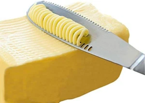 Stainless Steel Butter Spreader, Butter Knife - 3 in 1 Kitchen Gadgets (1) - Picture 1 of 12