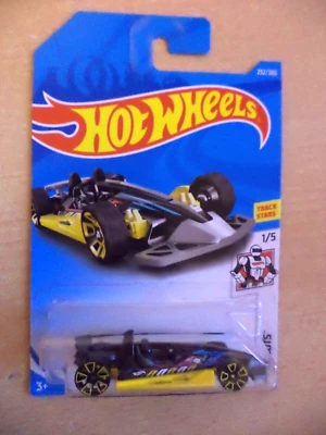 new sealed TRACK HAMMER hw robots HOT WHEELS toy car STARS 1/5 232/365 BLACK - Image 1 of 3