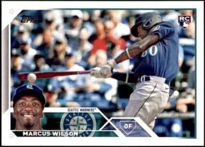 2023 Topps Series 1 #138 Marcus Wilson RC Base Lot of (10) Mariners - Bild 1 von 1