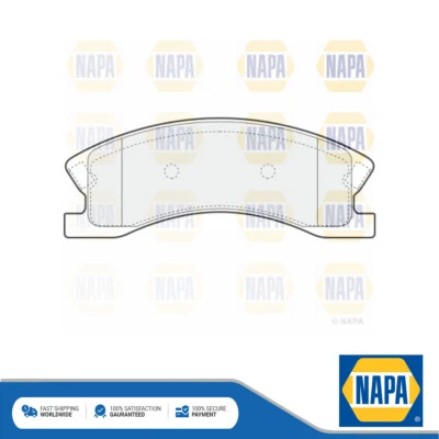 Juego de pastillas de freno delanteras NAPA #2 05093183AA para Jeep Grand Cherokee 1999-2005 Foto 1 de 2