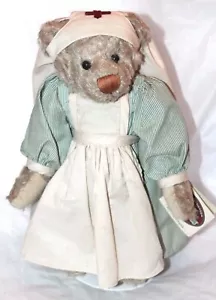 1999 Cottage Collectibles by GANZ Ms. Nightingale Nurse Bear Doll 12" H - Picture 1 of 11