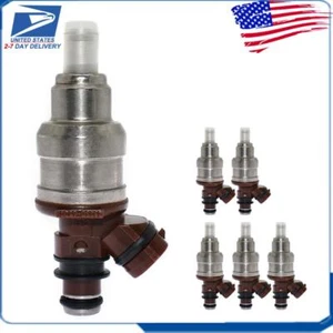 6x Inyectores de combustible 23250-35040 para camioneta Toyota 4Runner 89-95 3VZE 3,0 L V6 - Imagen 1 de 11