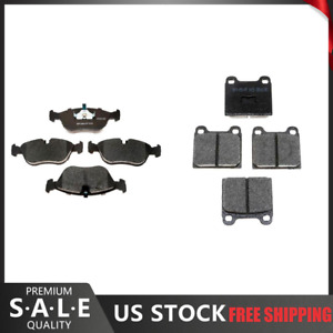 For 1996 1995 1994 1993 Volvo 850 Front & Rear R-Line Metallic Brake Pads