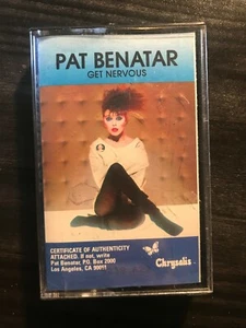 Pat Benatar *Get Nervous *1982 *Chrysalis *VG+ *CCH-1396 *cassette tape *ROCK - Picture 1 of 7