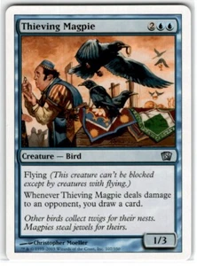 Magic The Gathering urraca ladrona Magic The Gathering común jugada moderadamente - Imagen 1 de 2
