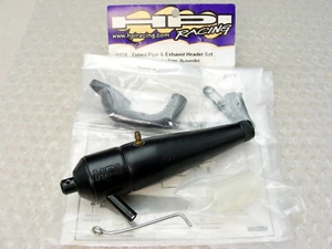 Vintage HPI A970 Nitro RS4 Super RTR Racers Tuned Pipe & Exhaust Header Set NEW! - Picture 1 of 10
