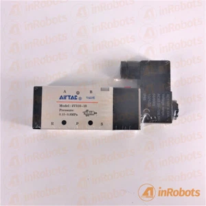 4V310-10 AirTAC Magnetventil AC110V 3/8" BSPT 5-Wege 2 Positionen 1 STCK. - Bild 1 von 9