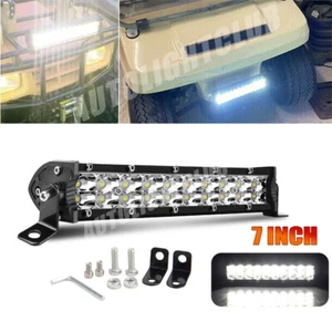 7inch LED Headlight Slim Light Bar Fit For 2004-up Club Car Precedent Golf Cart - Picture 1 of 18