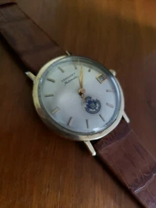 LONGINES AUTOMATIC GOLD FILLED FULLY SERVICIED "G.M" LOGO DIAL 1971 - Picture 1 of 8