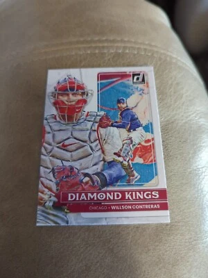 Willson Contreras Diamond Kings Panini Donruss 2022 No. 24 Chicago Cubs - Image 1 of 2