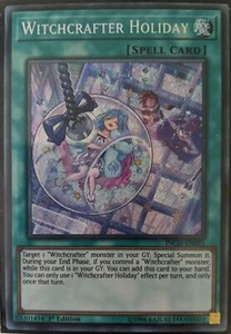 YuGiOh Witchcrafter Holiday Secret Rare 1st Edition INCH-EN021 - Picture 1 of 1