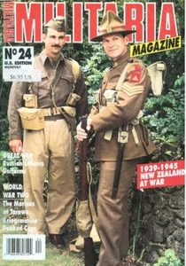 MILITARIA No.24 *ENGLISH* SCHIRMMUTZEN / USMC TARAWA 1943 / WW2 NEW ZEALANDERS - Imagen 1 de 5