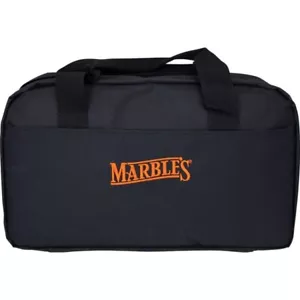 Marbles Knife Bag Black Holds 22 Zippered Padded With Two Small Outer Pockets - Picture 1 of 2