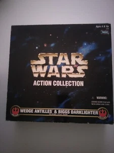 Star Wars Action Collection WEDGE ANTILLES & BIGGS DARKLIGHTER - Picture 1 of 8