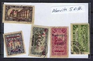 Alawiten 5 verschiedene Marken neu und gestempelt - Bild 1 von 1