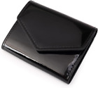 Small Wallet for Women，Ultra Slim Pu Leather Credit Card Holder Clutch Wallets f