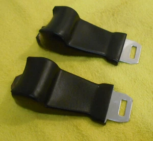 1968 1969 Mustang GT Mach 1 Boss Grande Cougar ORIG BLACK SEAT BELT RETRACTORS - Bild 1 von 8