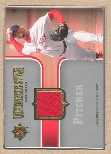 Josh Beckett SM-JB 2007 Upper Deck Ultimate Collection Star Materials Jersey