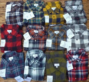 SONOMA THE SUPERSOFT FLANNEL MENS CLASSIC 2 POCKET BUTTON SHIRT LIST $40 - Picture 1 of 26