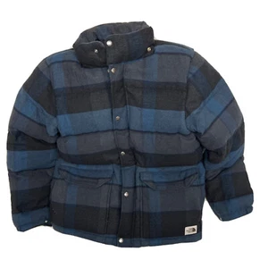 Vintage North Face Mens M Brown Label Yosemite Dome Down Puffer Jacket Coat - Picture 1 of 12