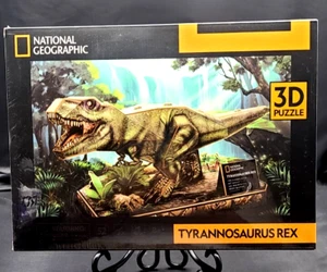 Rompecabezas 3D de dinosaurio National Geographic Tyrannosaurus Rex T-Rex CubicFun nuevo en caja - Imagen 1 de 2