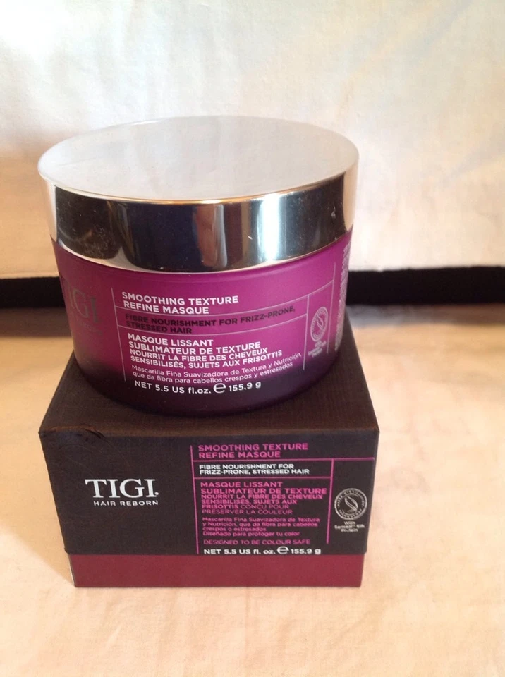 Mascarilla refinadora TIGI Hair Reborn Tratamiento de textura suavizante 5,5 fl oz - Nueva en caja Foto 1 de 4