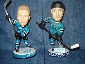 2 San Jose Sharks Logan Couture & Joe Pavelski bobblehead SGA Bobble - Bild 1 von 7