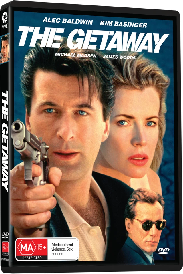 BRAND NEW The Getaway (DVD, 1994) *PREORDER R4 Movie Alec Baldwin - image 1 of 1