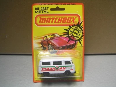 Matchbox Superfast Volkswagen Dormobile Pizza Van  Blister Pack NM+ Condition - Image 1 of 4