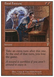 MTG FINAL FORTUNE GERMAN PLAYED - TUTTO PER TUTTO - 7TH - MAGIC - Picture 1 of 1