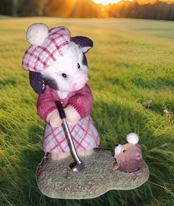 MARYS MOO MOOS PUTT ARE FRIENDS FOR GOLF 1998 ENESCO 485039 GOPHER COW 82MM855 - Bild 1 von 16