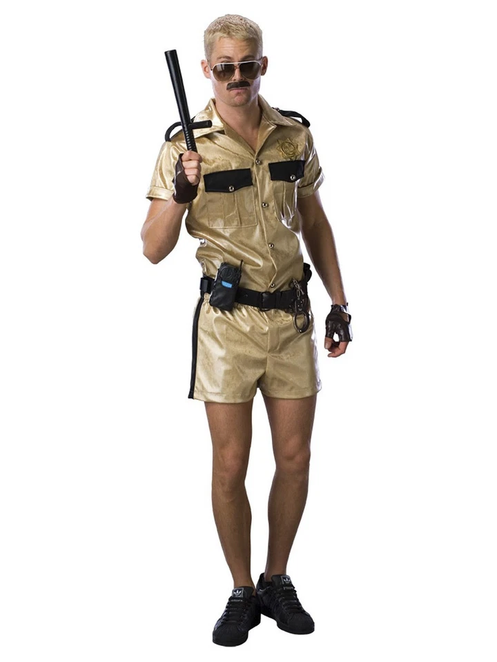 Disfraz de Reno 911 Lt. Dangle de lujo para hombre - STD talla única Foto 1 de 2