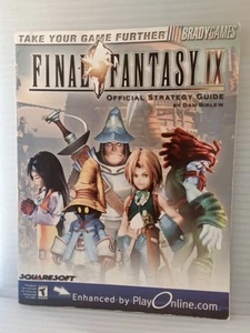 Final Fantasy IX (9) FF9 PS1 Official Strategy Guide Bradygames 2001 SHIPS FREE - Picture 1 of 2