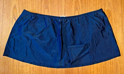 Traje de baño Sonoma Life+Style estilo falda parte inferior con calzoncillo interior negro talla 22W Foto 1 de 4