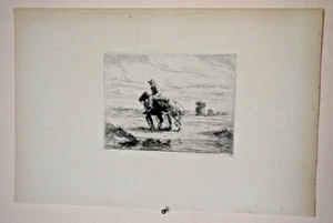 Veyrassat, Jules Jacques ( 1828 - 1893) Deux Chevaux de Halage S'Eloignant 1866 - Picture 1 of 3