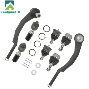 For 02-08 Chevrolet GMC Isuzu Inner Outer Tie Rods Upper Lower Ball Joints 8x - Picture 1 of 10