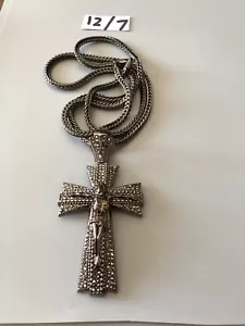 Blingy Halskette mit großem Kreuz - Bild 1 von 4