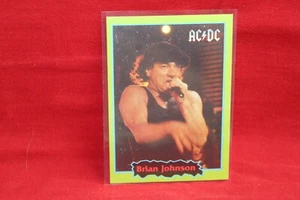 Tarjetas de Rock Argentina AC/DC Brian Johnson #3 1997 Ultra Figus Rock Band - Imagen 1 de 2