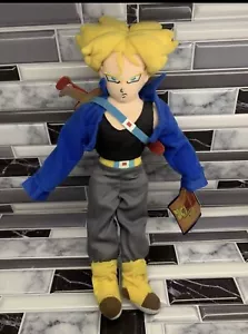 DragonBall Z Super Saiyan Trunks 14" Plush Toy Kellytoy 2001 RARE! - Picture 1 of 5