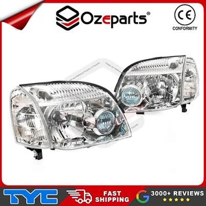 Set 4 Pcs Head Lamp + Corner Light For Nissan X-Trail Xtrail T30 2001~2007 - Picture 1 of 4