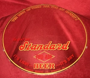 Vintage Bier Werbung Spiegel Standard TRU-AGE Bier 20" Original Scranton PA - Bild 1 von 15