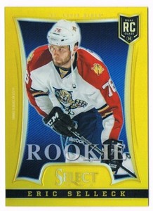 2013-14 Panini Select Rookie Prizm Gold Parallel #367 Eric Selleck 09/10